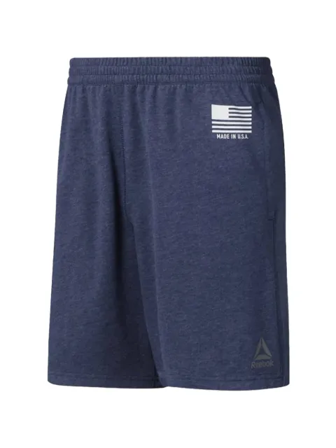 Reebok CrossFit logo-detail short Blue DT9453