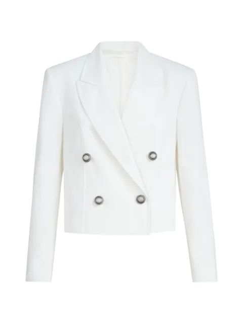 Brunello Cucinelli long-sleeves blazer White ML1207231C600