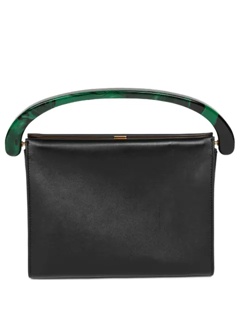 DRIES VAN NOTEN medium leather tote bag Black 2610115170116