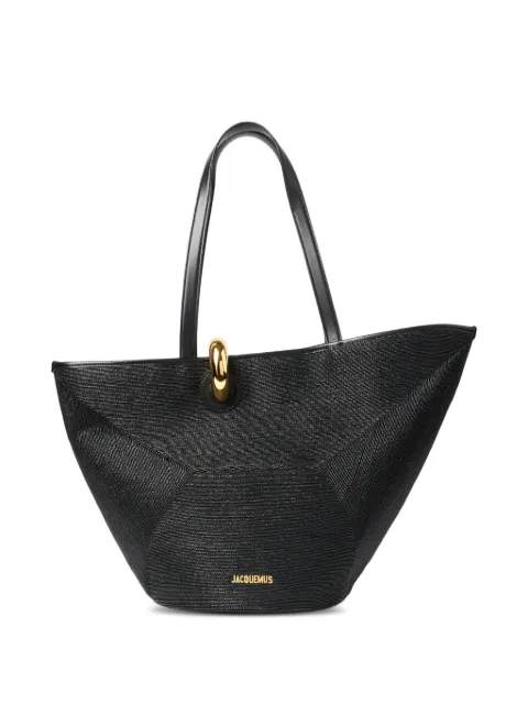 Jacquemus The Doll tote bag Black BAW00382AE00078