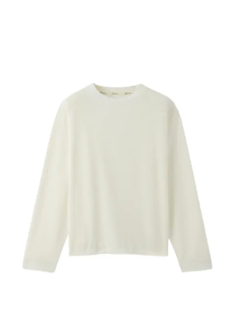 Jacquemus The Rond Carré long-sleeve T-shirt White TSM00622AJ00254