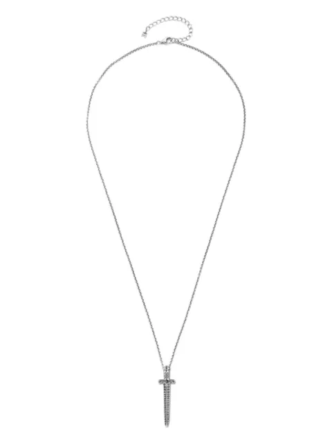 Mateo sword-pendant necklace Silver BLACKDIAMONDKNIGHTSSWORDNECKLACE