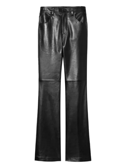 Nili Lotan Joan leather trousers Black 12827L174