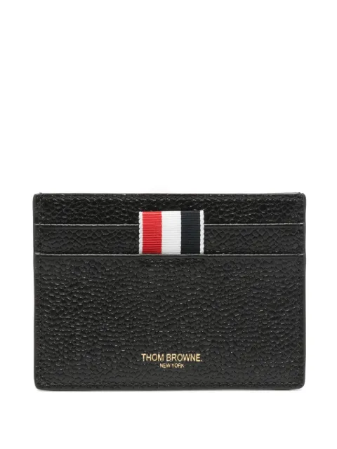 Thom Browne stripe cardholder Black UAW080A00198001