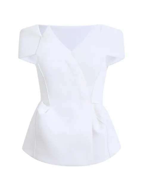 KHAITE Verone top in chalk White 24364114168