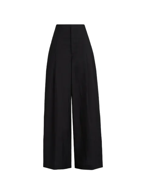Brunello Cucinelli black palazzo pants Black M0F79P9226C101