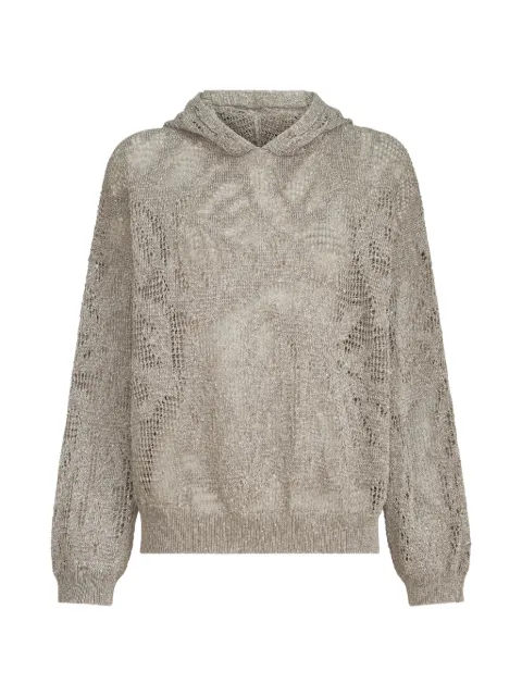 Brunello Cucinelli long-sleeves sweater Neutrals MDT771009C9089