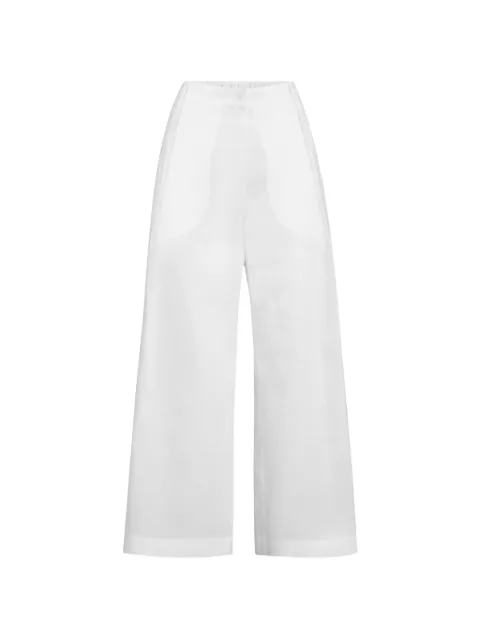 Brunello Cucinelli pleated palazzo pants White MQ986FW999C001