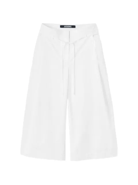 Jacquemus The Marin long lightweight shorts White SOW00615AW00780