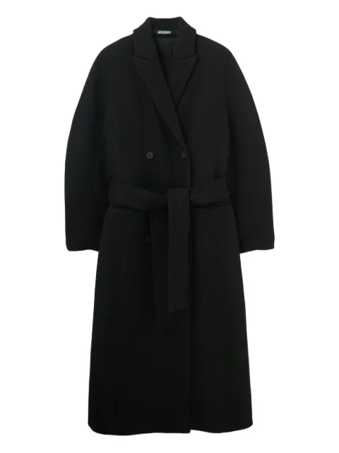 Jacquemus The Man's coat Black COW00106AW00429