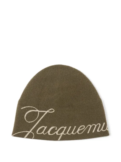 Jacquemus Atelier beanie hat Green ACU00811AK00286