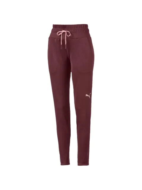 PUMA logo-detail track pants Red 51824102