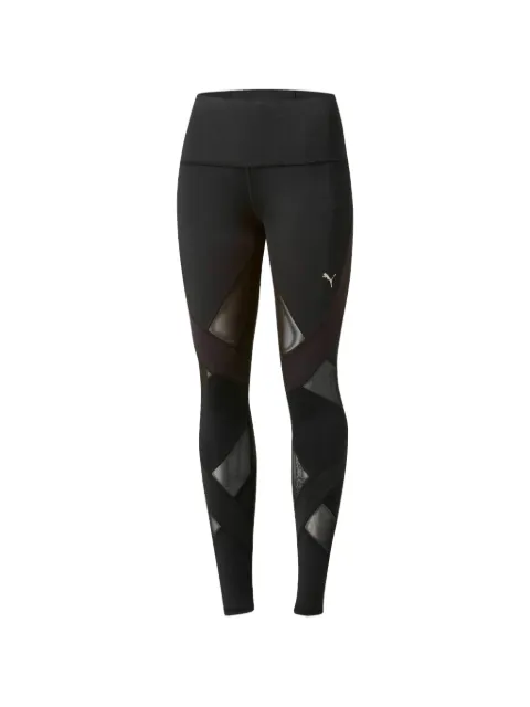 PUMA Balance wrap tights logo-detail leggings Black 51707801
