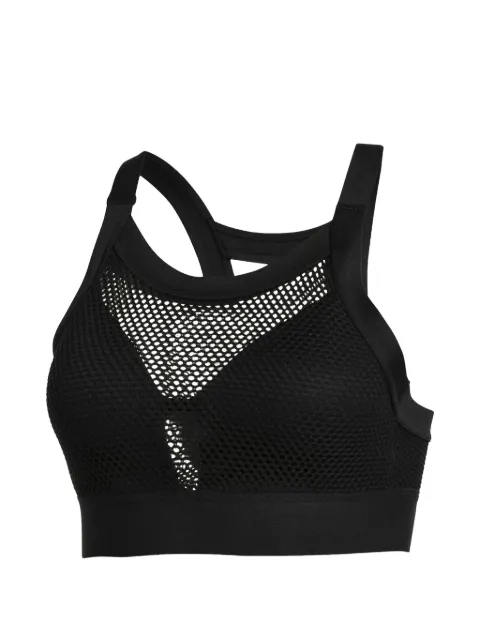 PUMA x Selena Gomez mesh-detail sports bra Black 51779301