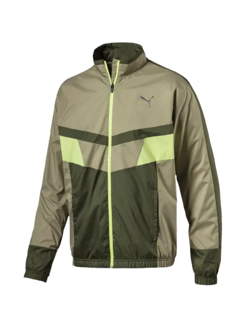 PUMA Retro Woven logo-detail jacket Neutrals 51811002