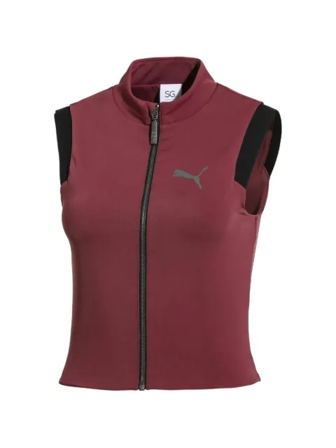 PUMA x Selena Gomez zip-up vest Red 51790702