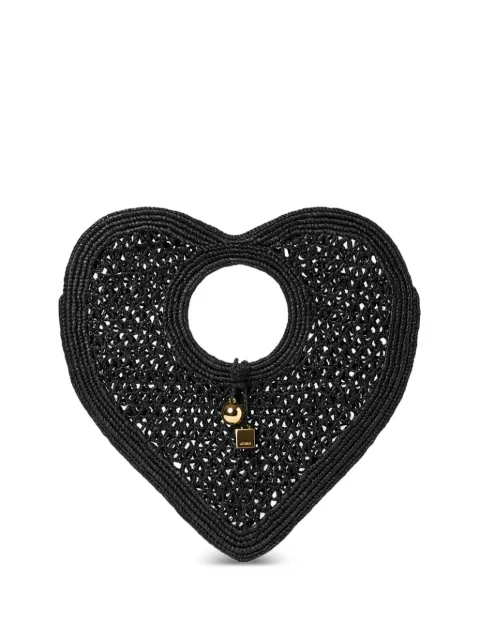 Jacquemus The Spiaggia Coeur tote bag Black BAW00460AW00513