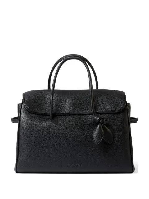 Jacquemus Turismo grained leather tote bag Black BAU00434AC03A03