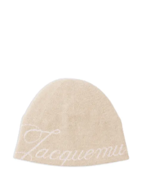 Jacquemus Atelier beanie hat Neutrals ACU00811AK00286