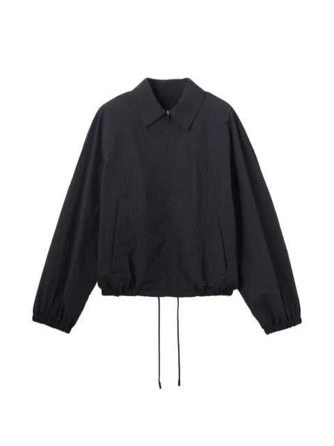 Jacquemus zip embroidered jacket Blue OUM00139AW00645