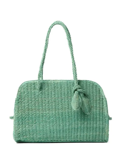 Jacquemus The raffia Turismo shoulder bag Green BAU00417BW00513