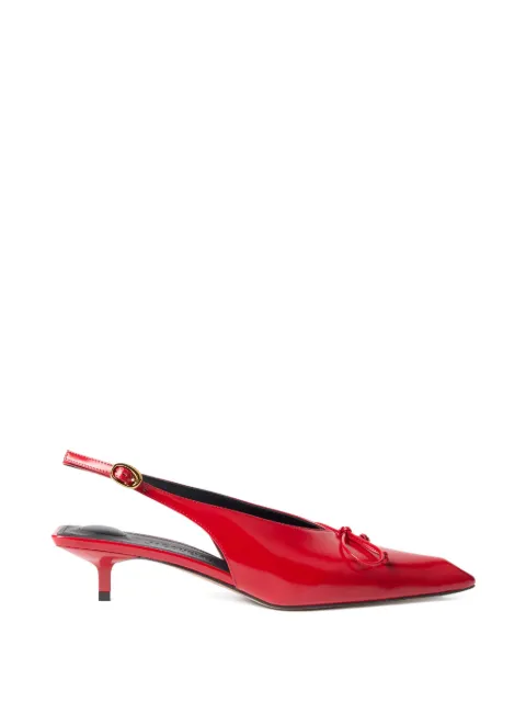 Jacquemus The Cubisto slingbacks pumps Red FOW00138BC18A03
