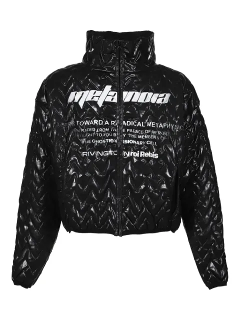 RRR123 quilted zip jacket Black VERAJK00BLK