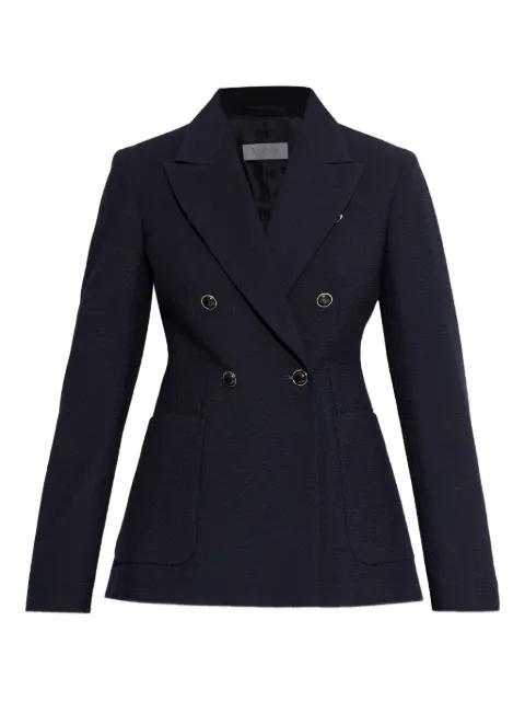 Max Mara double-breasted jacket Blue 2611041021600