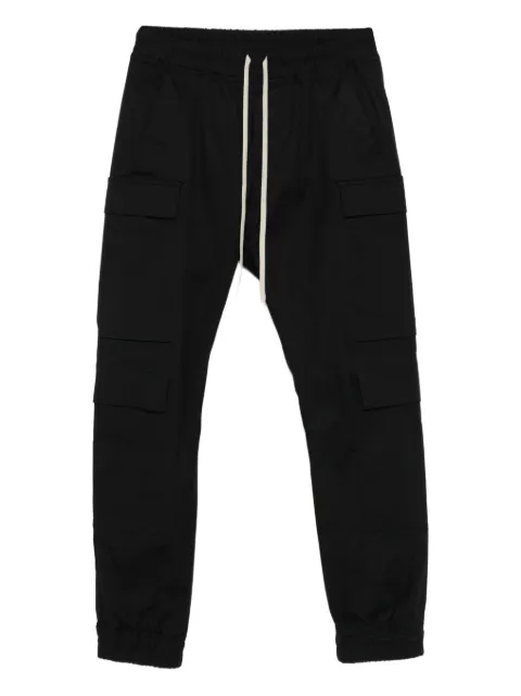 Rick Owens Mastodon drawstring cargo pants Black RU01F2337TE