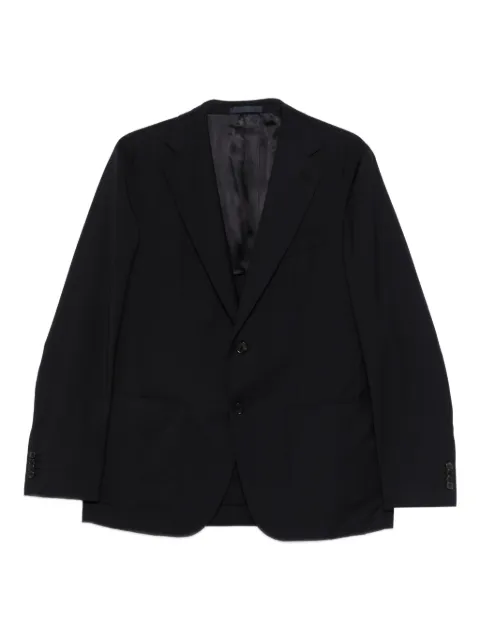 Caruso Aida notched-lapel blazer Blue PE0N06ASM2JM204H