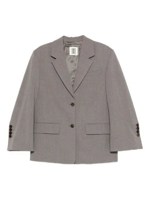 By Malene Birger Liva buttoned blazer Grey 103665M14