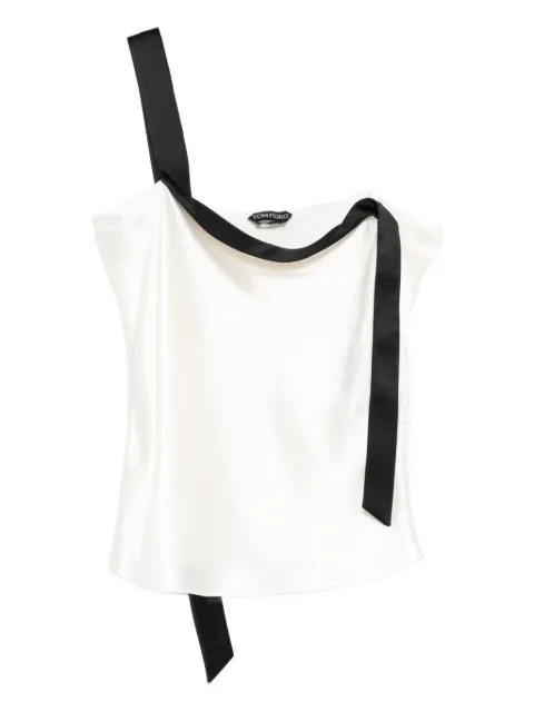 TOM FORD bow-detail top White TS2140FAX1685