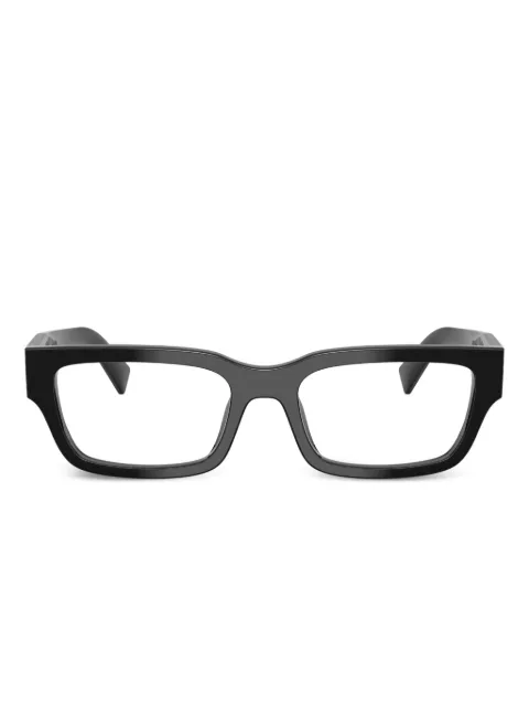 Prada Eyewear square frame glasses Black PRC02V