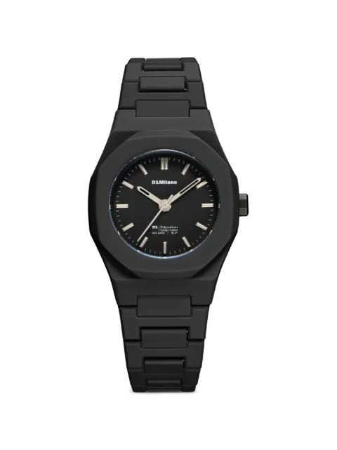 D1 Milano Polycarbon 32mm watch Black NCBJ07