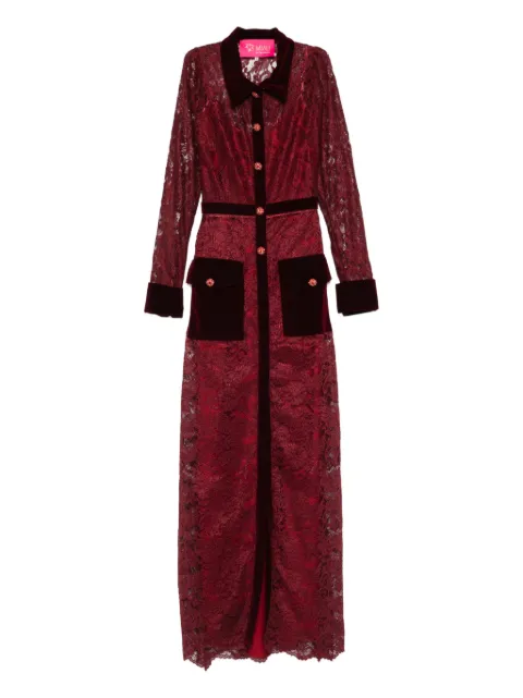 MIAU by Clara Rotescu red maxi dress Red SARA