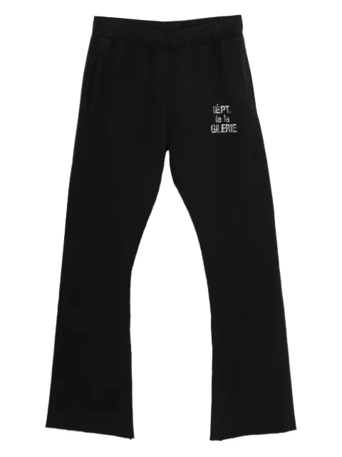 GALLERY DEPT. x Josué Thomas logo-print track pants Black LSF40112BLCK
