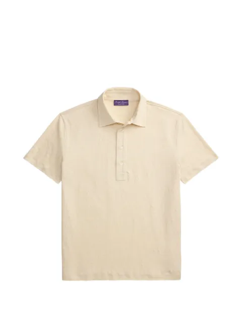 Ralph Lauren Purple Label short-sleeved polo shirt Neutrals 790P10995003