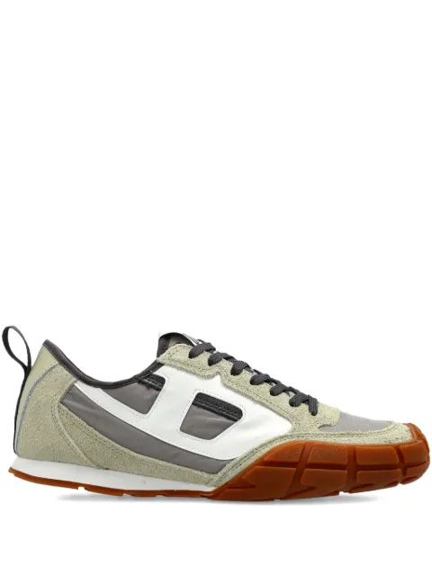 Diesel S-Pagodha-sneakers in leather, suede and ripstop Neutrals Y03687P8404