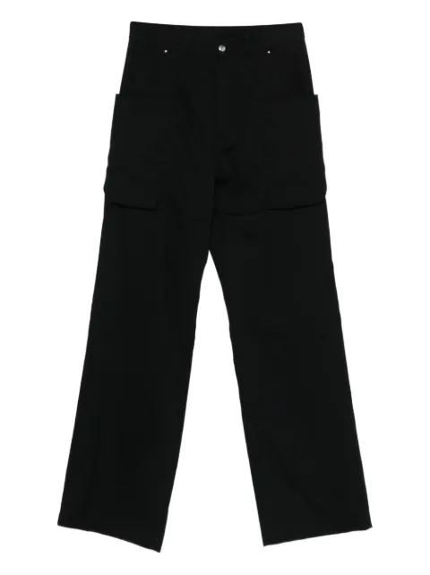 Rick Owens Stefan button-fastening trousers Black RU01F2334WT