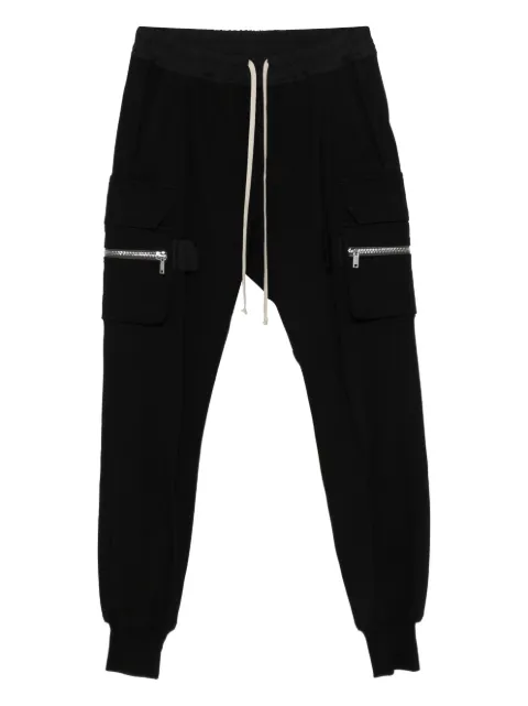 Rick Owens Matodon zip-pocket drawstring pants Black RU01F2396BA