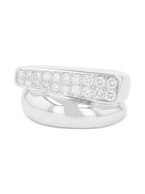 Fred 2010's diamond success ring Silver 423842
