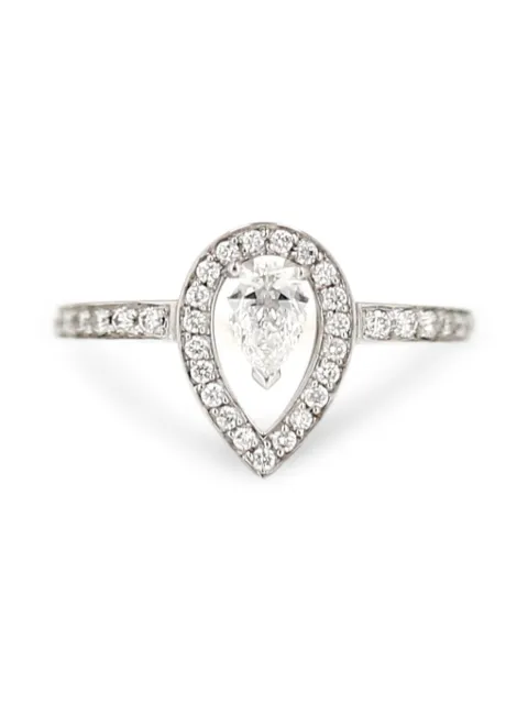 Fred 2020's Lovelight diamond pear-cut ring Silver 388940