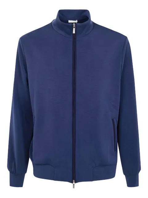 DEVORE INCIPIT zip-up sweatshirt Blue DF2200M6070