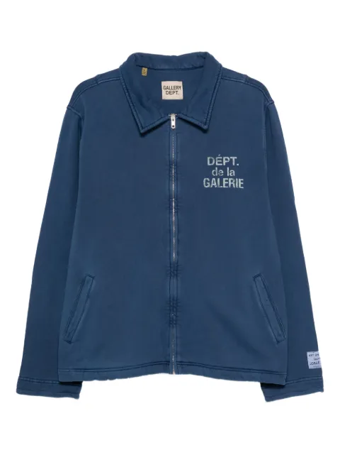 GALLERY DEPT. zip-up jacket Blue MJ50050
