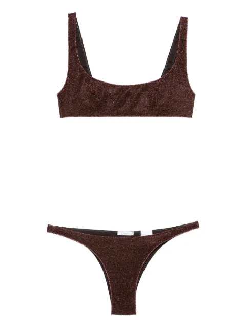 Oséree Lumière Sportini bikini Brown LQS261