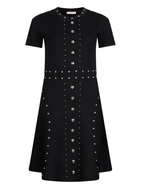 LIU JO knit dress with studs Black WA6089MS55N