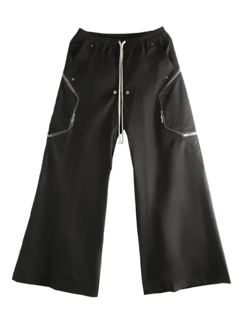 Rick Owens Blixa Belas zip-pocket trousers Black RU01F2338P
