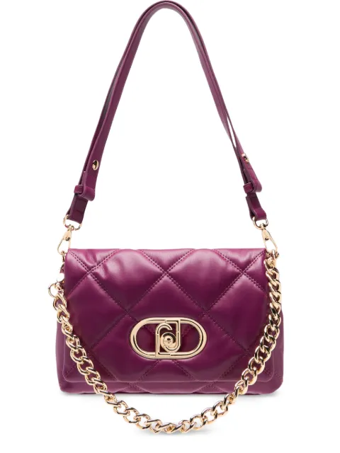 LIU JO medium quilted LaPuffy bag Purple AA6148ES03392428