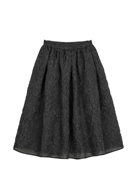 Cecilie Bahnsen Mala black skirt Black MALASKIRTGRASMEREMATELASSBLACK
