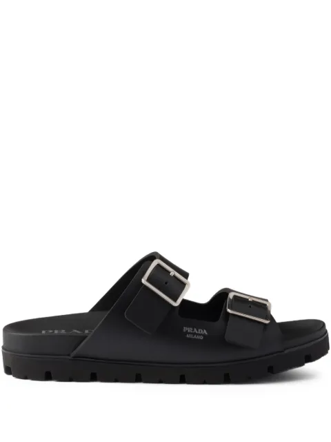 Prada buckle-fastening sandals Black 2X3159FG0003LKK